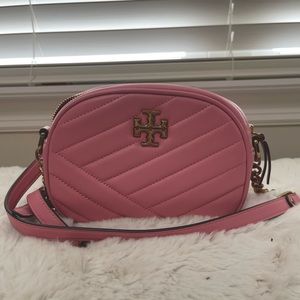 TORY BURCH Shoulder Bag Diagonal Mini Leather Chain Women's Pink